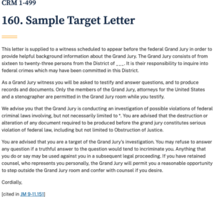 Federal-target-letter-sample